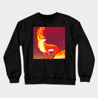 Fire Fox Crewneck Sweatshirt